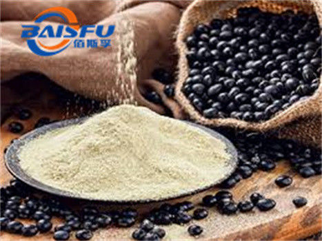 Shaanxi Baisfu plant extract Brown Powder 100% Natural Black Bean Powder HPLC Black soybean meal Food Grade for food additive and feedstuff
