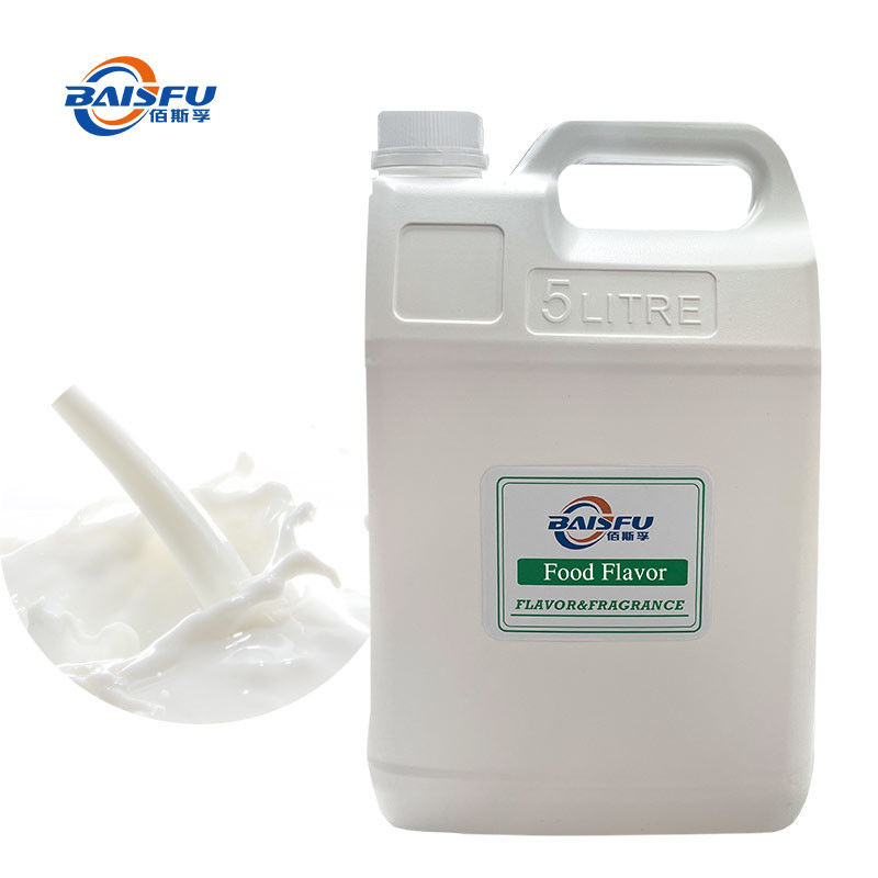Long lasting Pale Yellow Liquid Flavors And Fragrances Fresh Milk King Flavor 1.07 Density
