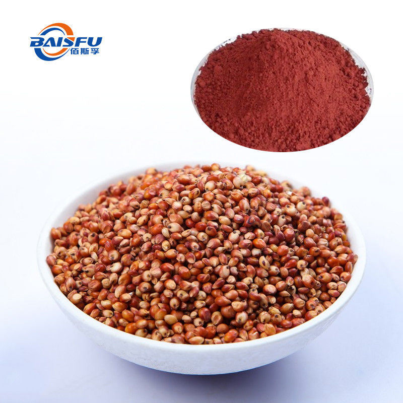 Natural Extract Food Coloring Sorghum Red Brown Powder For Drink And Snack