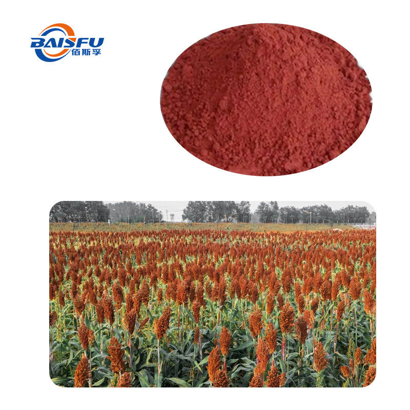 Natural Extract Food Coloring Sorghum Red Brown Powder For Drink And Snack