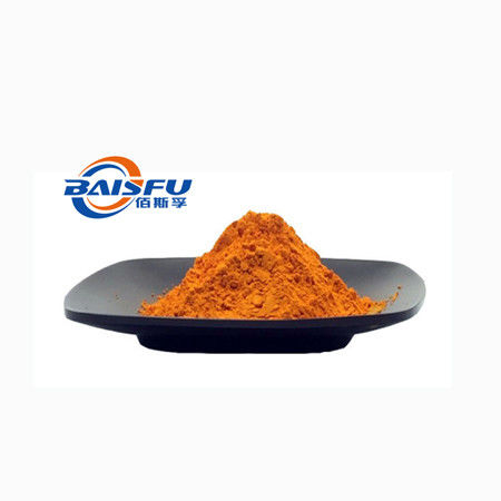 Baisfu Orange-yellow crystalline powder Specifications 2% 98% Top Quality Emodin CAS 518-82-1 use in cosmetics