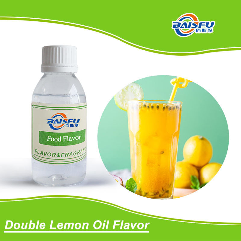 Food Grade Flavoring Concentrated Double Lemon Oil Flavor with Versatile and Natural Aroma