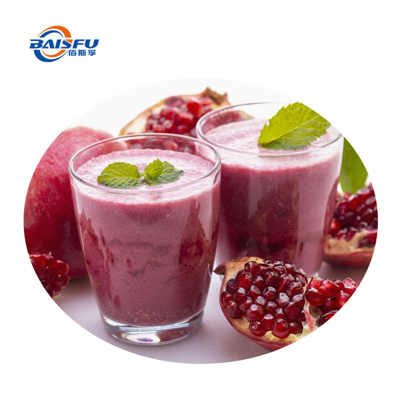 High Concentrated Pomegranate Powder Flavor Water Soluble For Beverage Confectionery Ice Cream Etc