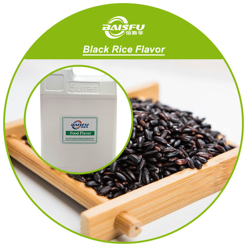 Black Rice Flavor Heat Resistance for Bake Pastry Liquid or Powder Form 24 Months Shelf Life