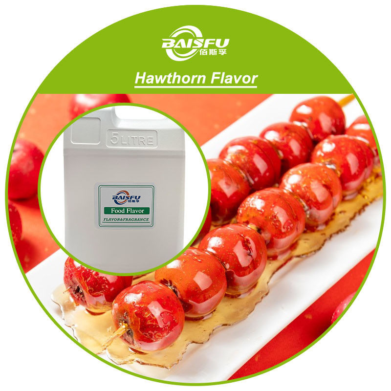 Hawthorn Flavor--Baisfu Factory Supply Food Grade Additive Hawthorn Flavor Food Grade white powder/Liquid For Juice/Beverage/Dairy Product