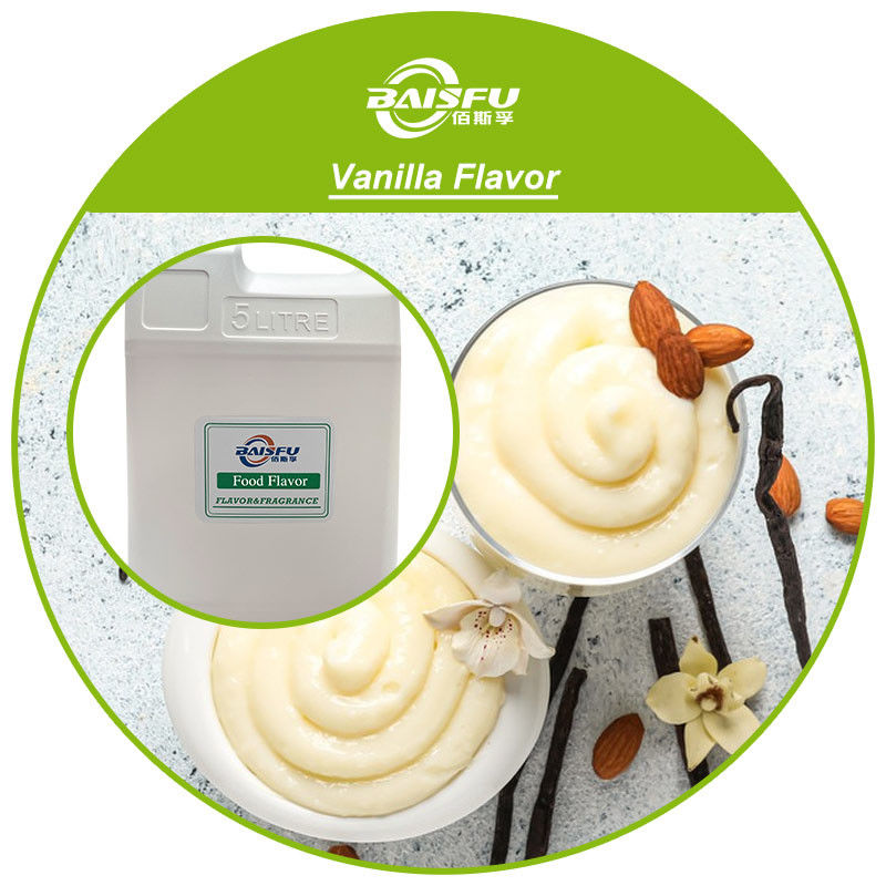 Food Grade Vanilla Flavor Aroma Baisfu Supply Food Additive