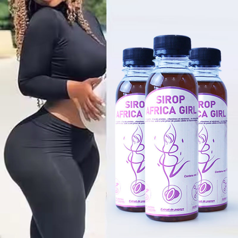 Private Label 200ml Brown Organic Syrup ODM Haccp Butt Chest Perfect Curve Booster For Adult Weight Gain And Curves