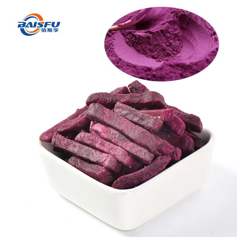 Food Grade Natural Purple Sweet Potato Color Powder High Anthocyanin Content for Beverages and Confectionery