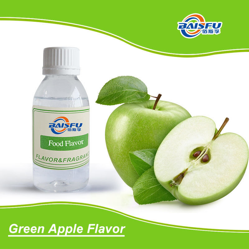 BAISFU Food Flavor Green Apple Flavor for Drinks and Snack