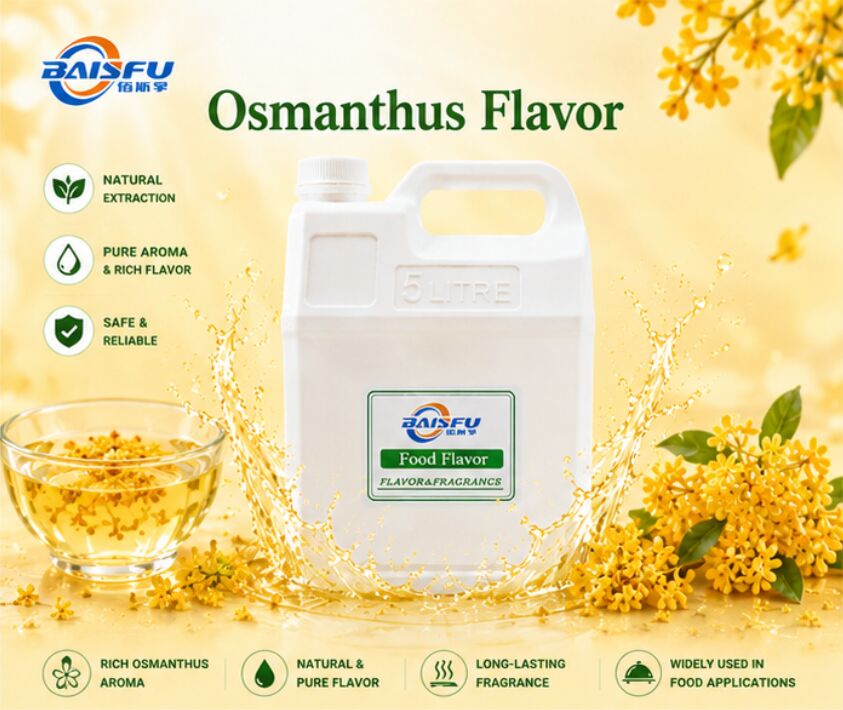 Natural Food Grade Osmanthus Flavor for Bakery Applications Enhancing Taste and Aroma