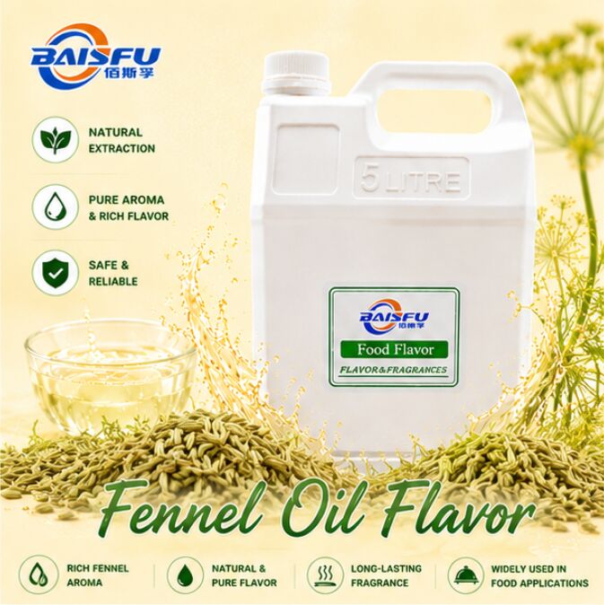 High Purity Food Grade Fennel Oil Flavor for Cooking Suitable for Meat Products Snacks and Seasonings