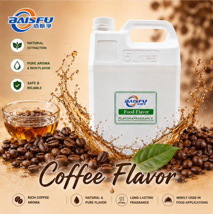 BAISFU Premium Coffee Flavor Food Flavoring Liquid for Bakery Beverage Confectionery