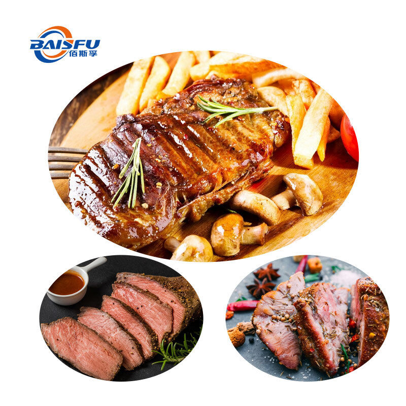 Natural Heat Stable Roast Beef Flavor for Sausage Meatball Burger Patty and Plant Based Meat Seasoning