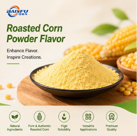 Premium Roasted Corn Powder Flavor for Extruded Snack Coating Popcorn Seasoning and Potato Chip Dusting