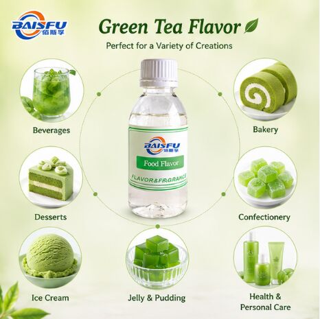 Premium Green Tea Flavor for Matcha Latte Iced Green Tea Herbal Drink and Refreshing Beverage