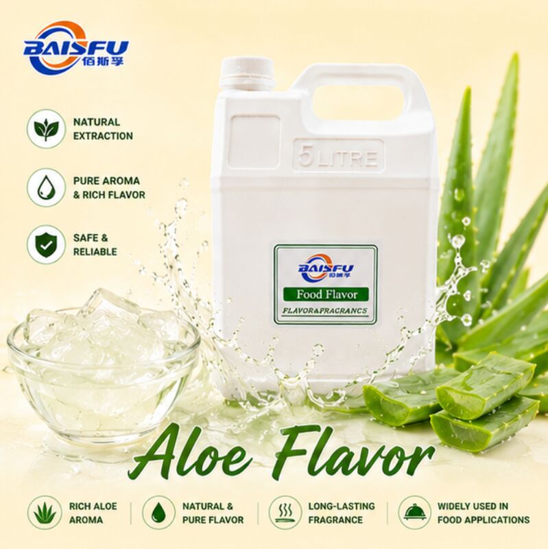 Premium Food Grade Aloe Flavor for Beverage Dairy Functional Drink Delivering Fresh Botanical Coolness