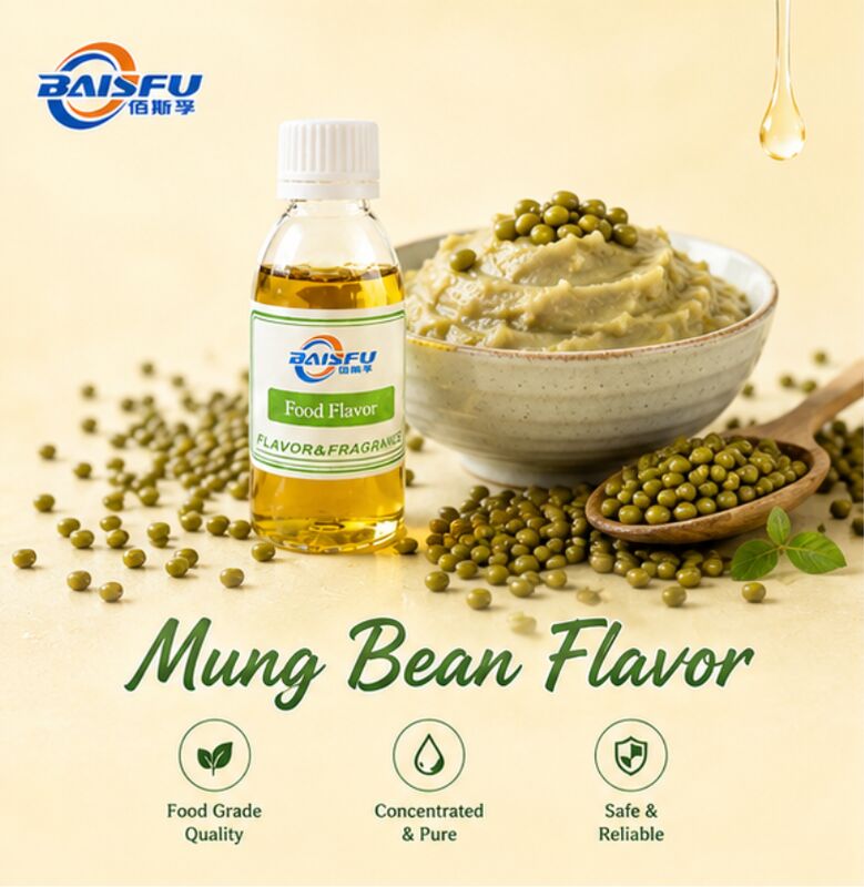Premium Food Grade Mung Bean Flavor for Beverage Delivering Fresh Natural Legume Aroma