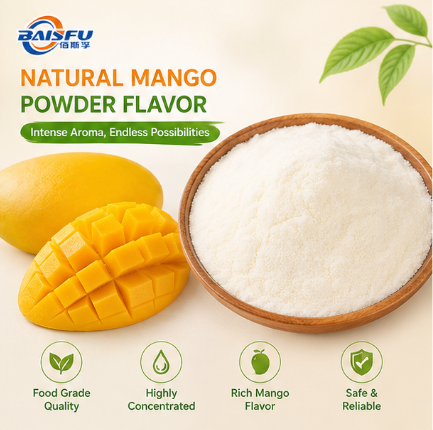 Heat Stable Mango Powder Flavor for Ice Cream Powder Sorbet Mix Frozen Yogurt Blend and Milkshake Base