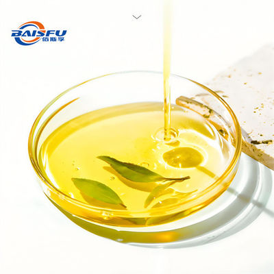 Baisfu Factories sell high quality natural Green Tea Seed Oil Yellow transparent liquid unsaturated fattyacid 90% for Healthy Cooking Oils and Seasonings